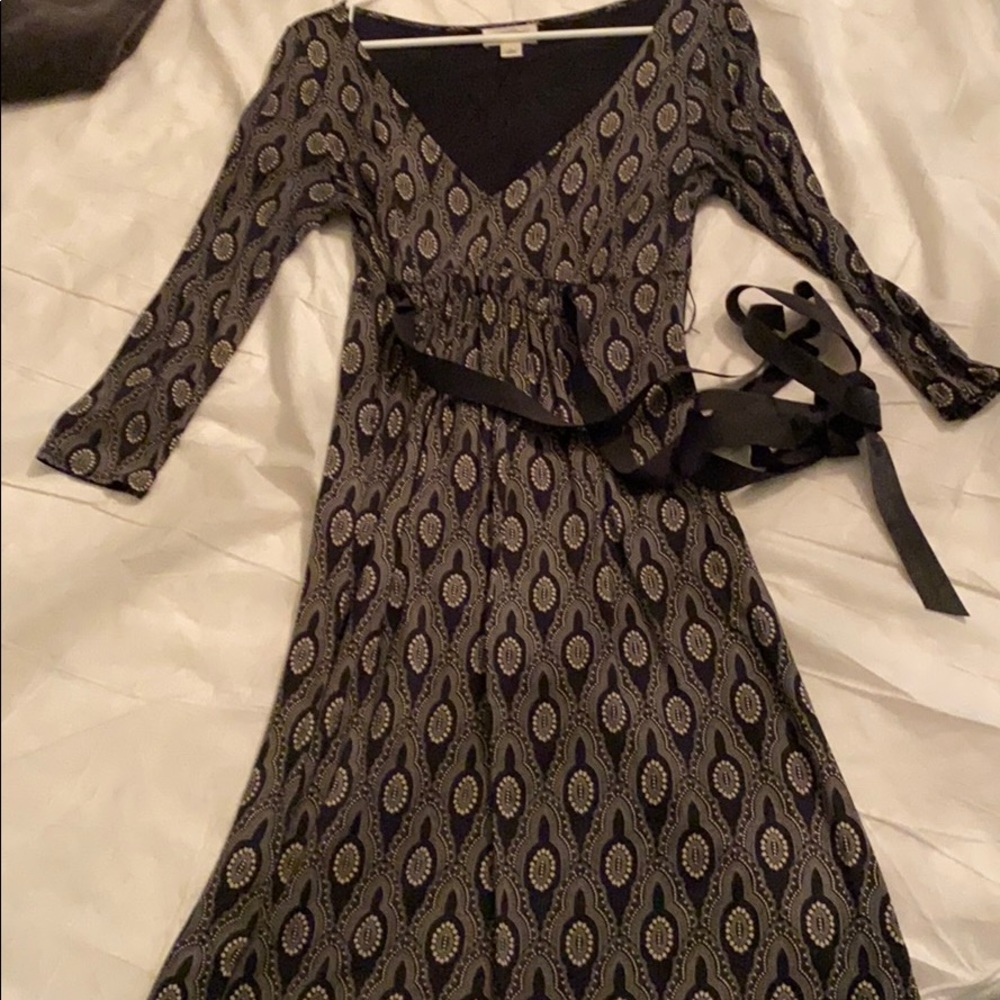 Ann Taylor Loft long sleeve dress